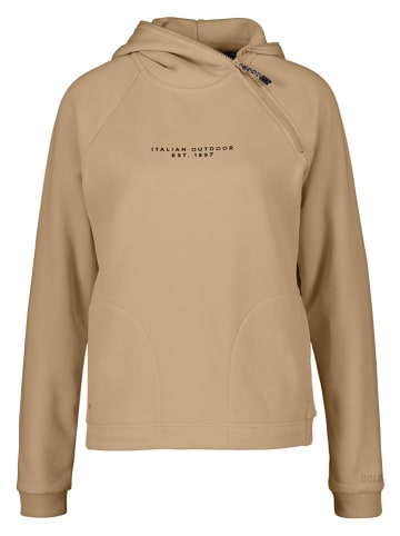 DOLOMITE Fleecehoodie "Strenta" in Beige