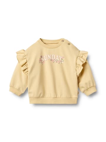 Wheat Sweatshirt ''Lulle'' in Gelb