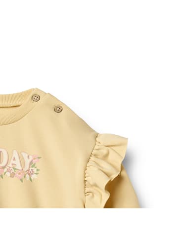 Wheat Sweatshirt ''Lulle'' in Gelb