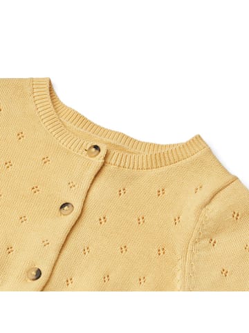 Wheat Cardigan "Maia" in Gelb