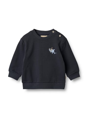 Wheat Sweatshirt "Søren" donkerblauw