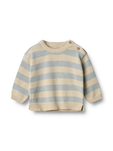Wheat Pullover in Beige/ Hellblau