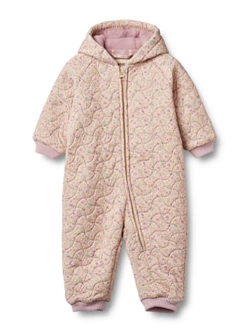 Wheat Kombinezon termiczny "Cuddle" w kolorze jasnoróżowym