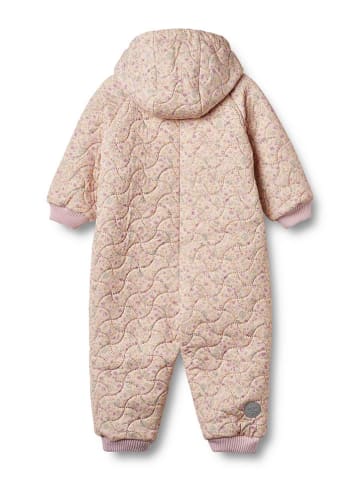 Wheat Kombinezon termiczny "Cuddle" w kolorze jasnoróżowym