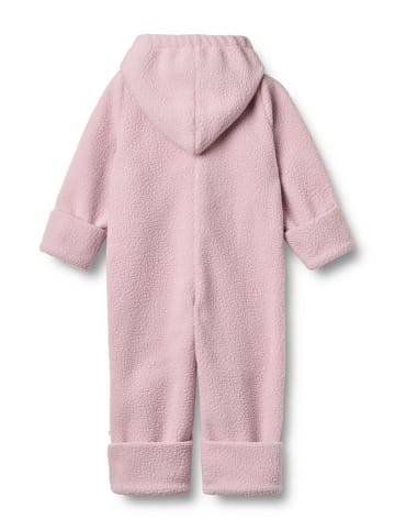 Wheat Fleece-Overall "Allo" in Rosa