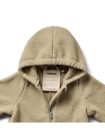 Wheat Fleece-Overall "Allo" in Beige
