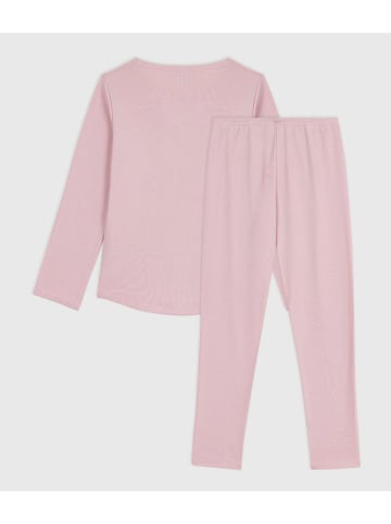 PETIT BATEAU Pyjama lichtroze