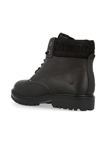 Wrangler Leder-Boots "Arch" in Schwarz