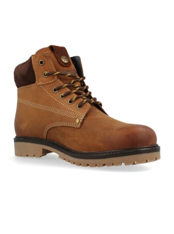 Wrangler Leder-Boots "Arch" in Hellbraun