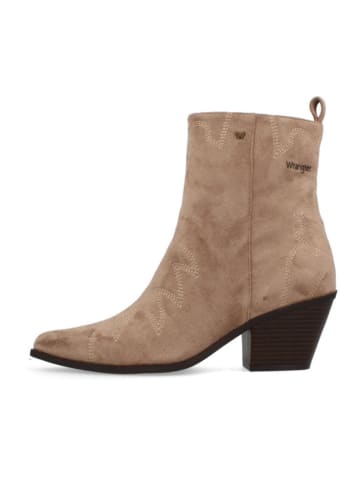 Wrangler Botki "Mae" w kolorze beżowym