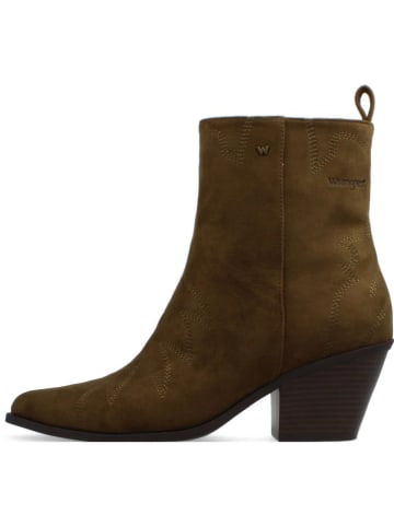Wrangler Stiefeletten "Mae" in Braun