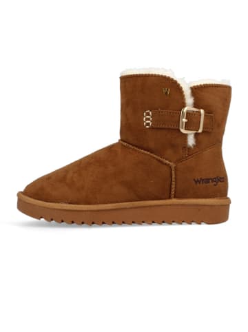 Wrangler Winterboots "Elsa" in Hellbraun