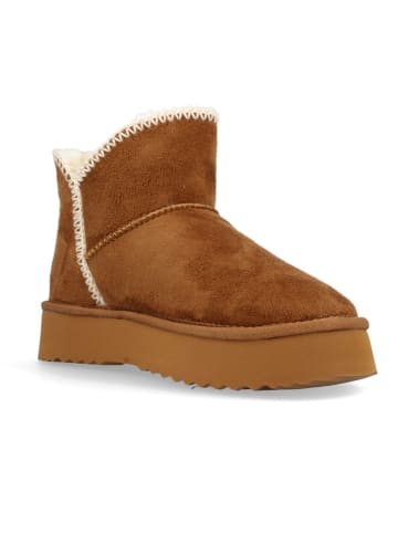 Wrangler Winterboots "Elsa" in Hellbraun