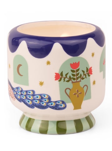 Paddywax Geurkaars "Peacock - Misted Lime'' beige/meerkleurig - 226 g