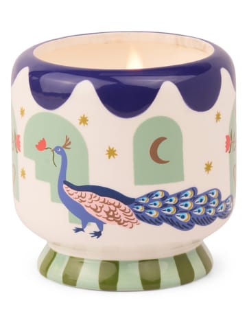 Paddywax Geurkaars "Peacock - Misted Lime'' beige/meerkleurig - 226 g