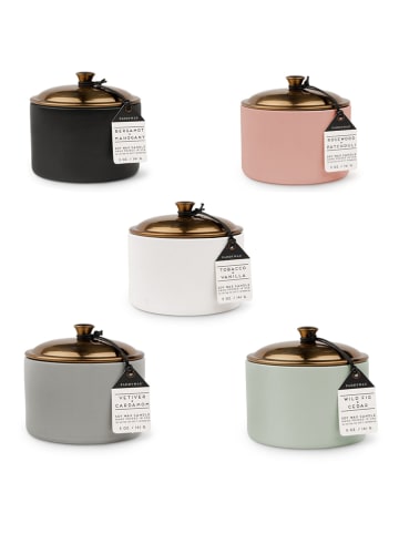 Paddywax Geurkaars "Hygge - Bergamot + Mahogony'' zwart - 141 g