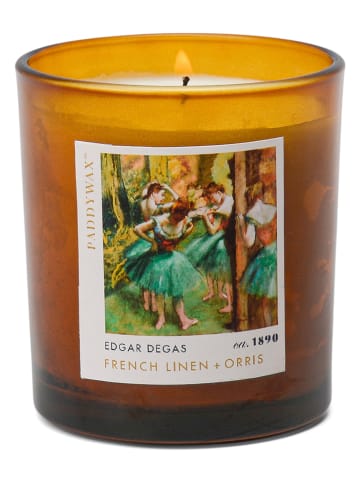 Paddywax Geurkaars "Impressionist - Degas Dancers'' lichtbruin - 170 g