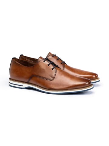 LLOYD Leren veterschoenen "Dakin" lichtbruin
