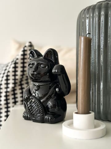 Donkey Dekofigur ''Lucky Cat'' in Schwarz - (B)10,5 x (H)15 x (T)8,5 cm