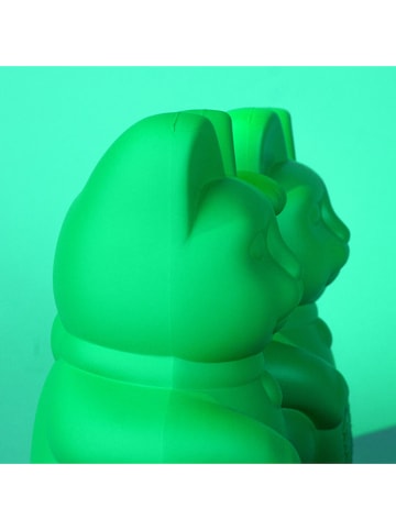 Donkey Dekofigur ''Lucky Cat'' in Grün - (B)10,5 x (H)15 x (T)8,5 cm