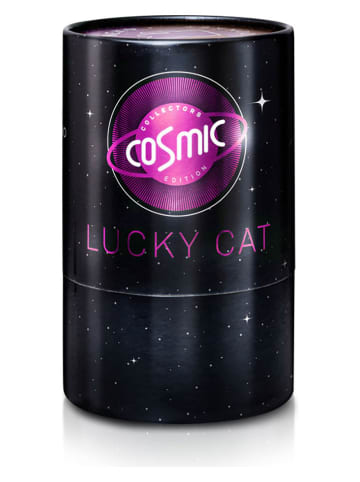 Donkey Figurka dekoracyjna "Lucky Cat Cosmic" w kolorze różowym - 10,5 x 15 x 8,5 cm