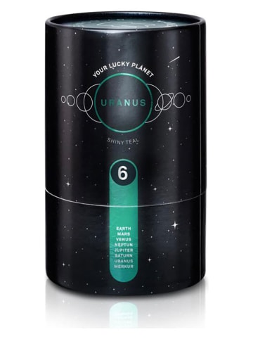 Donkey Dekofigur ''Lucky Cat Cosmic'' in Grün - (B)10,5 x (H)15 x (T)8,5 cm