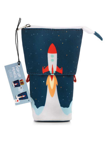 Donkey Schlampermäppchen ''Space'' in Dunkelblau - (B)12 x (H)18 x (T)7 cm