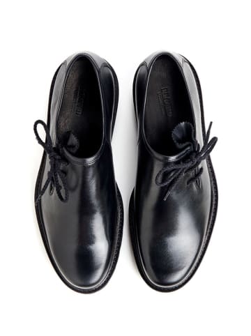 LLOYD Leder-Schnürschuhe "Xaver" in Schwarz