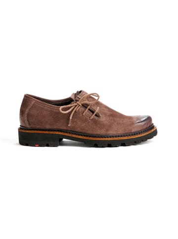 LLOYD Leder-Schnürschuhe "Xaver" in Hellbraun