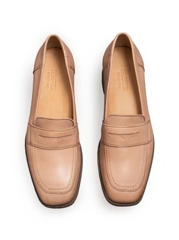 LLOYD Leder-Mokassins in Beige