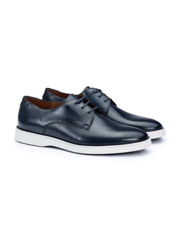 LLOYD Leren veterschoenen "Hillary" donkerblauw
