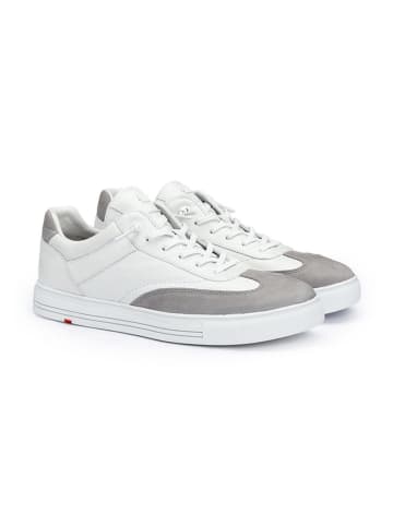 LLOYD Leren sneakers "Edik" wit/grijs