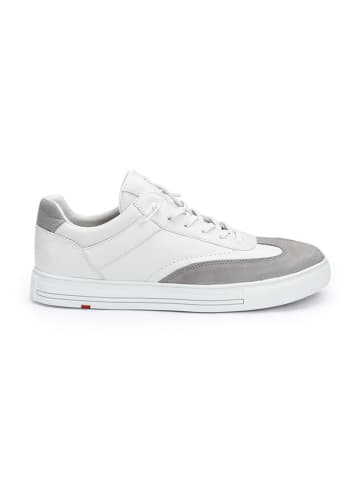 LLOYD Skórzane sneakersy "Edik" w kolorze biało-szarym