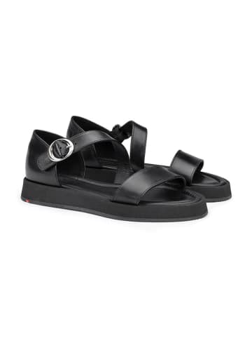 LLOYD Leren sandalen zwart