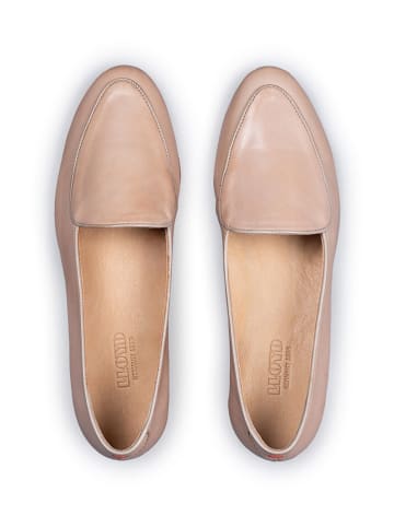 LLOYD Leder-Mokassins in Beige