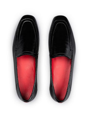 LLOYD Leren mocassins zwart