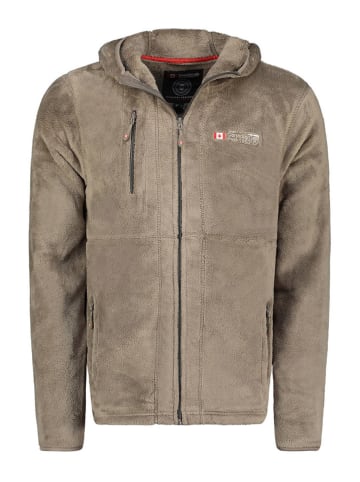 Canadian Peak Fleecejacke "Uploadeak" in Taupe