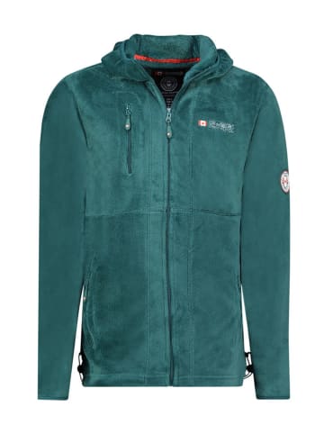 Canadian Peak Kurtka polarowa "Uploadeak" w kolorze zielonym