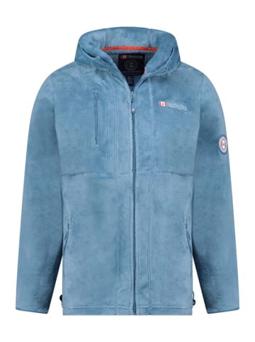 Canadian Peak Fleecejacke "Uploadeak" in Hellblau