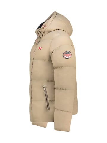 Canadian Peak Doorgestikte jas "Anceleak" beige