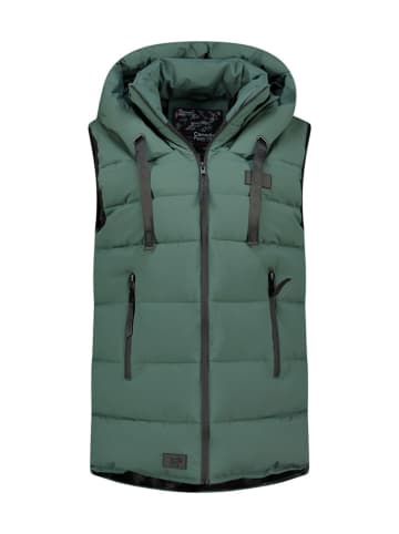 Canadian Peak Doorgestikte bodywarmer "Dolbeak" groen