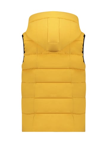 Canadian Peak Doorgestikte bodywarmer "Dolbeak" mosterdgeel