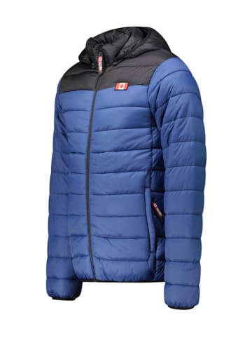 Canadian Peak Doorgestikte jas "Amigoclerceak" blauw