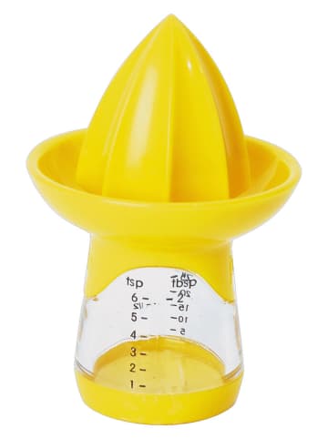Trendy Kitchen by EXCÉLSA Fruchtpresse "Joie" in Gelb - (H)15,5 x Ø 7,5 cm