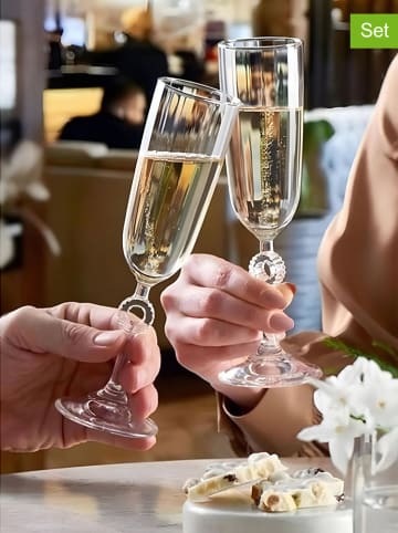 Hermia 6er-Set: Stielgläser - 150 ml