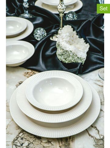 Hermia 24tlg. Kombiservice in Weiß