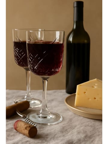 Hermia 4er-Set: Stielgläser - 330 ml