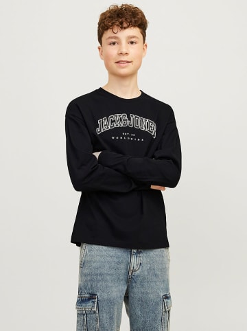 JACK & JONES Junior Koszulka "Caleb" w kolorze czarnym