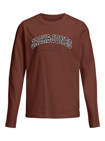 JACK & JONES Junior Koszulka "Caleb" w kolorze brązowym