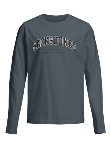 JACK & JONES Junior Longsleeve "Caleb" in Grau
